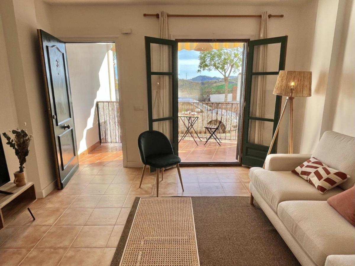 Casa La Aguanosa Con Piscina Y Vistas Al Mar Leilighet Frigiliana Eksteriør bilde